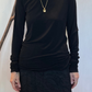 T-shirt misto cachemire