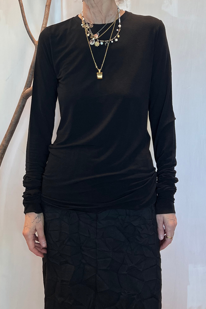 T-shirt misto cachemire