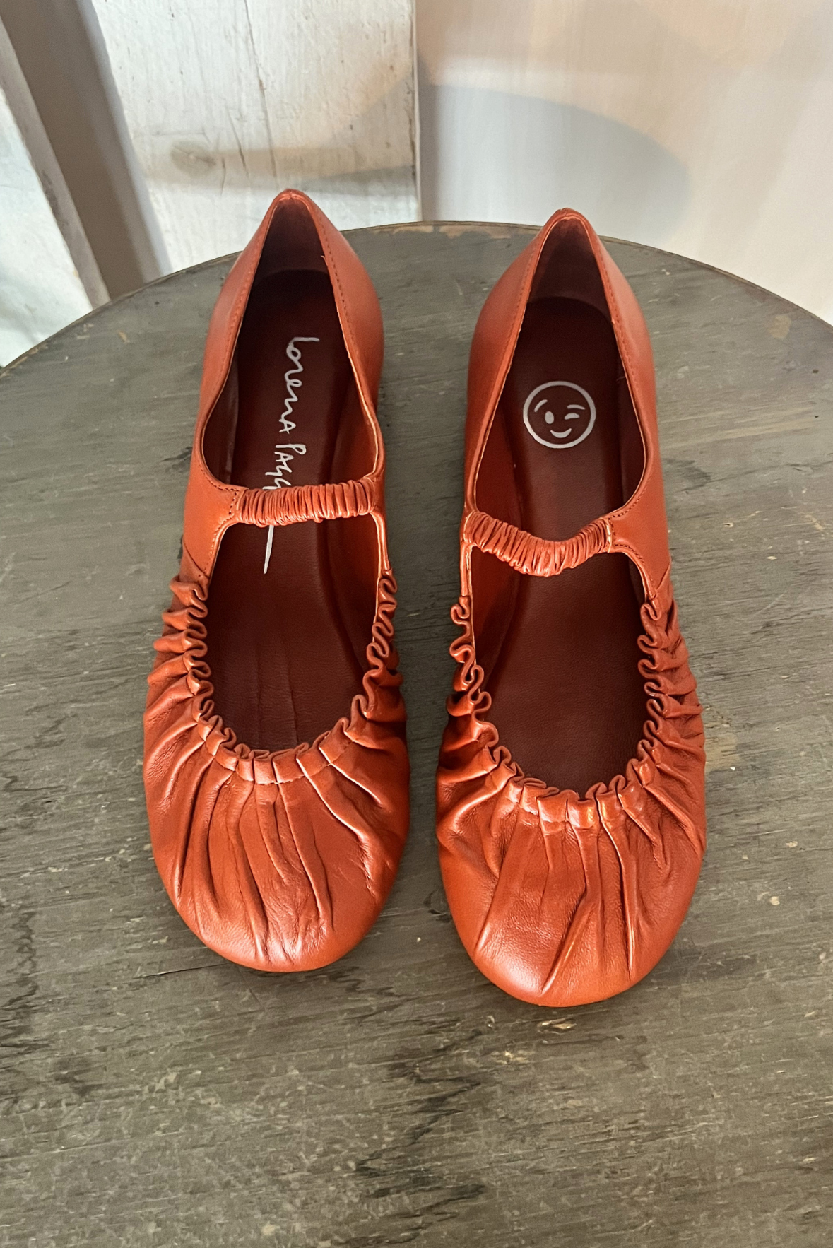 Ballerina in pelle