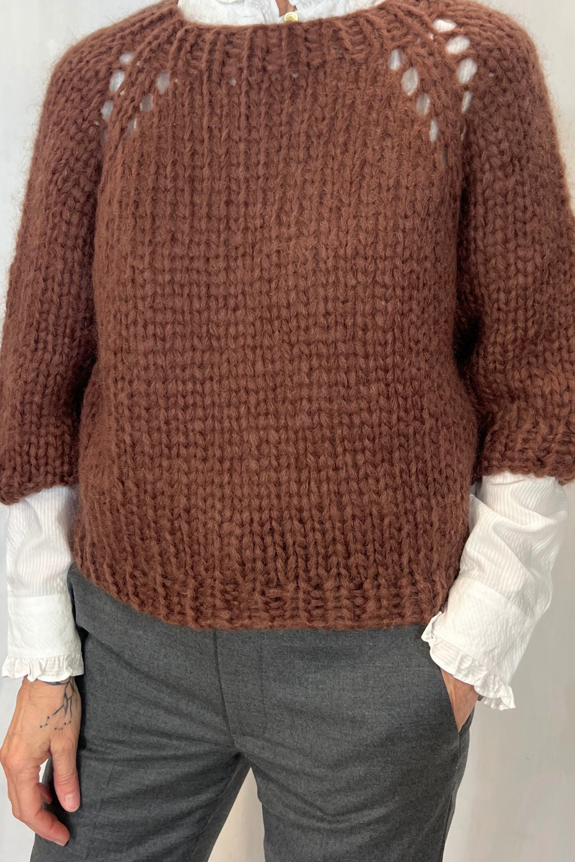 Maglia in mohair