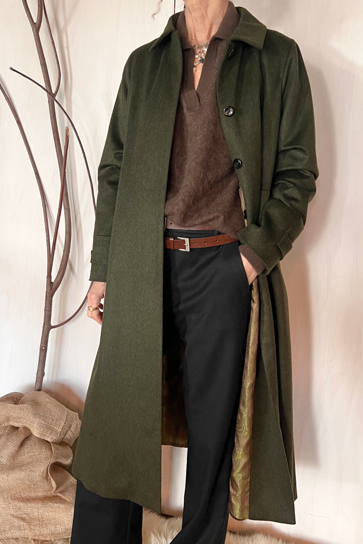 Cappotto Huberta in lana