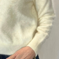 Cardigan in cashmere peloso