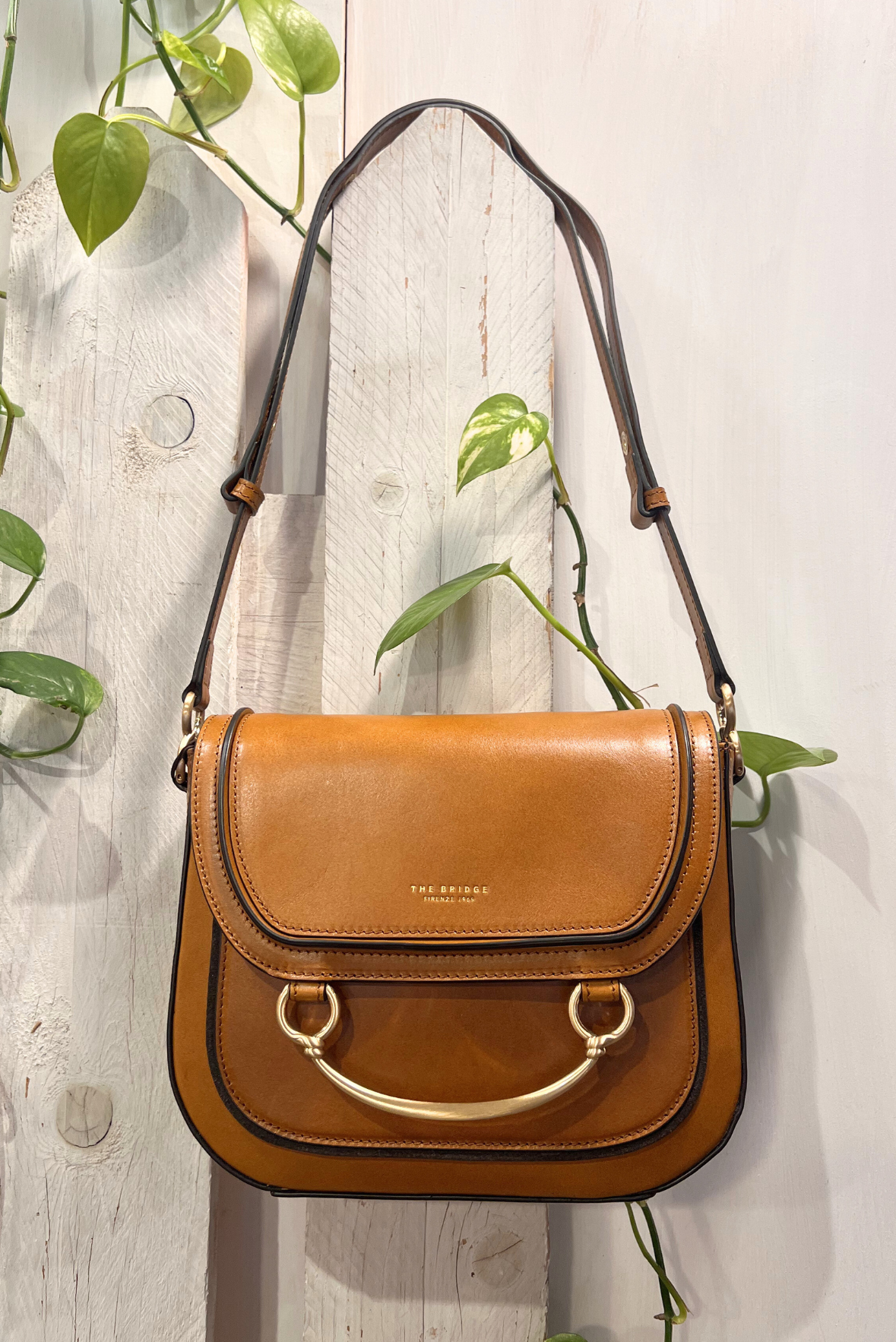 Borsa a tracolla in pelle