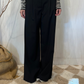 Pantalone palazzo in lana