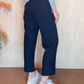 Pantalone carrot gessato