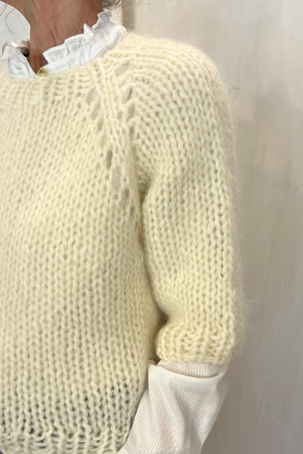 Maglia in mohair