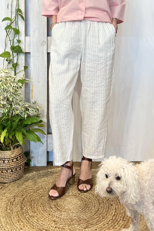 Pantalone con pinces