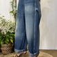 Salopette over in denim