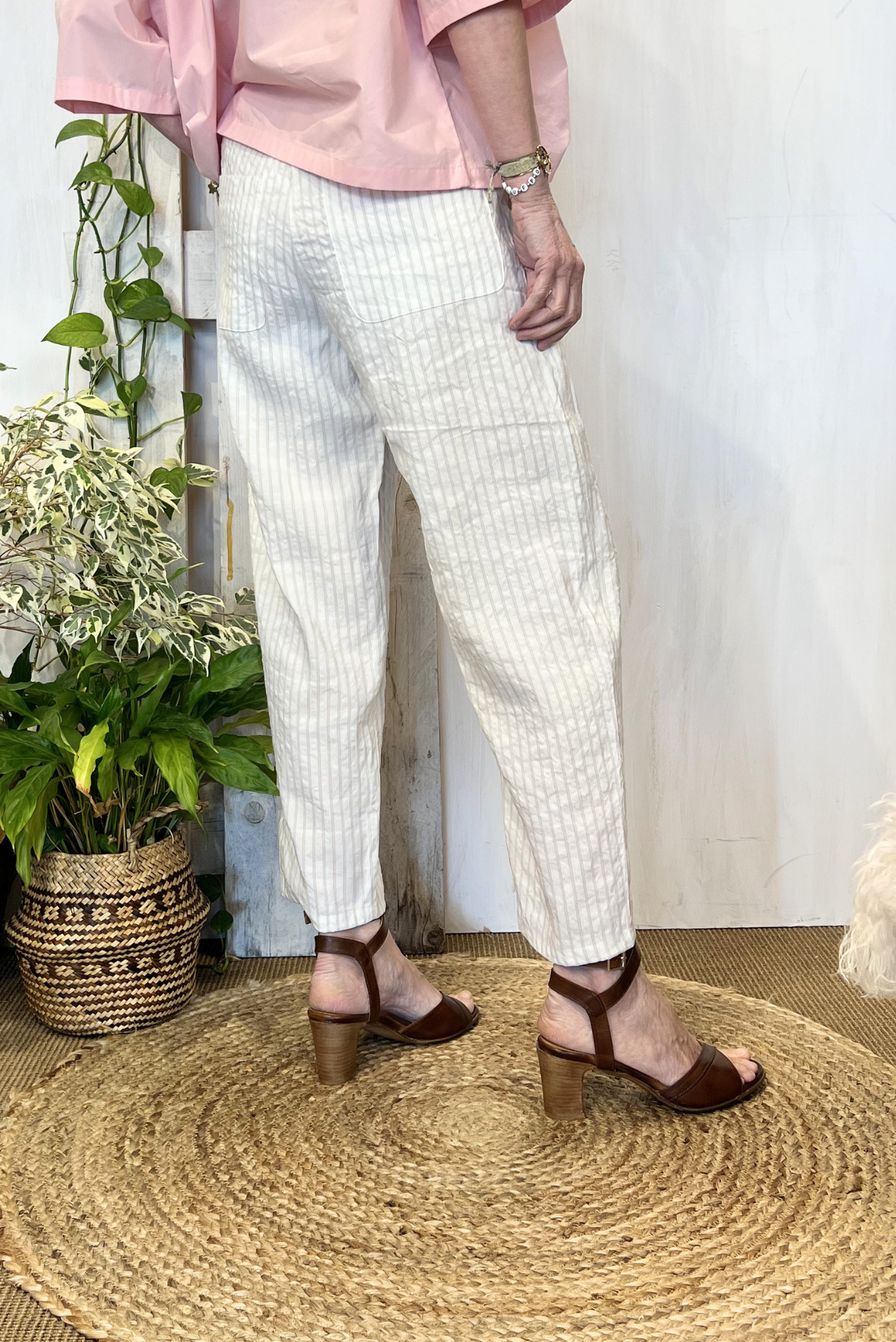 Pantalone con pinces