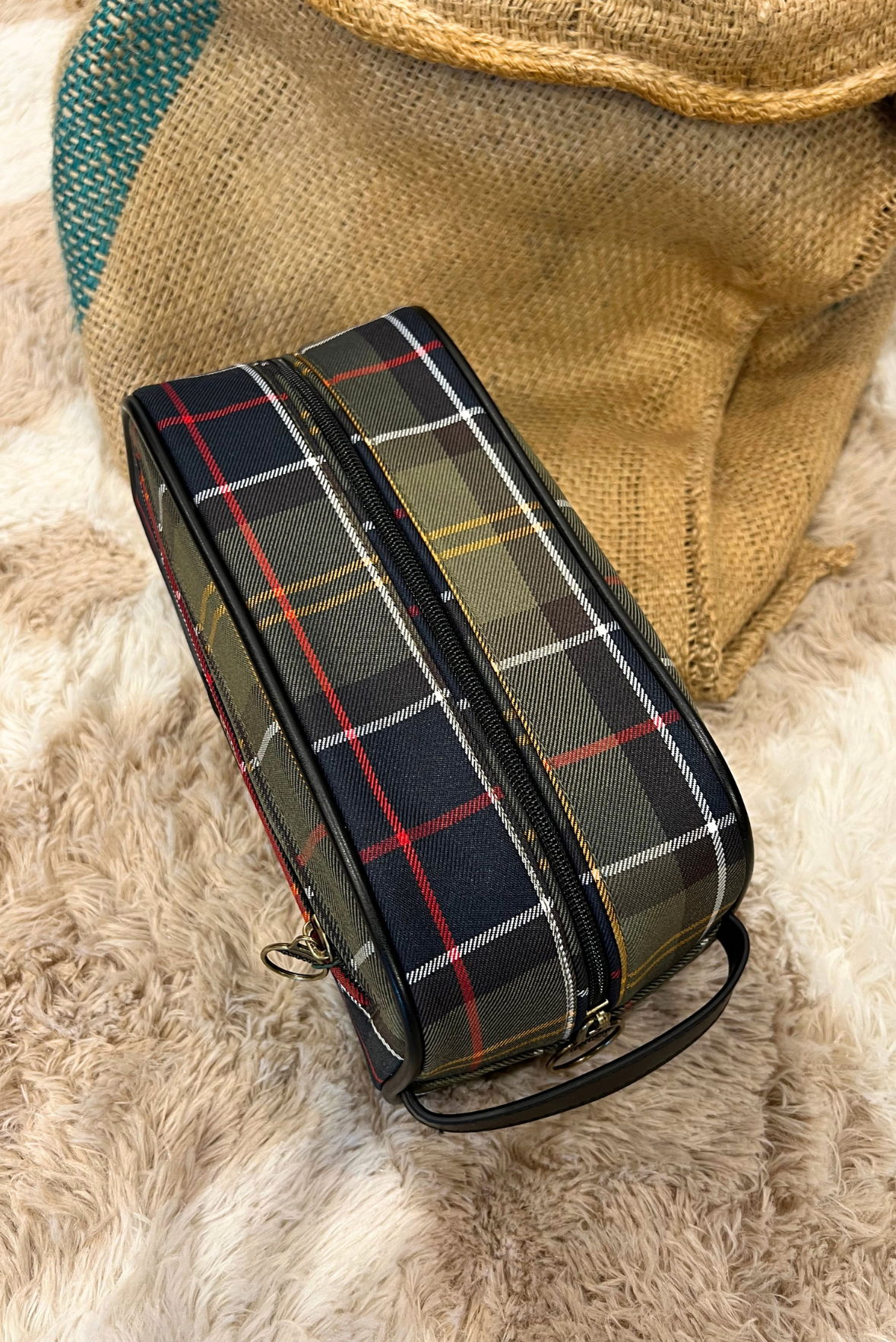Beauty Case tartan