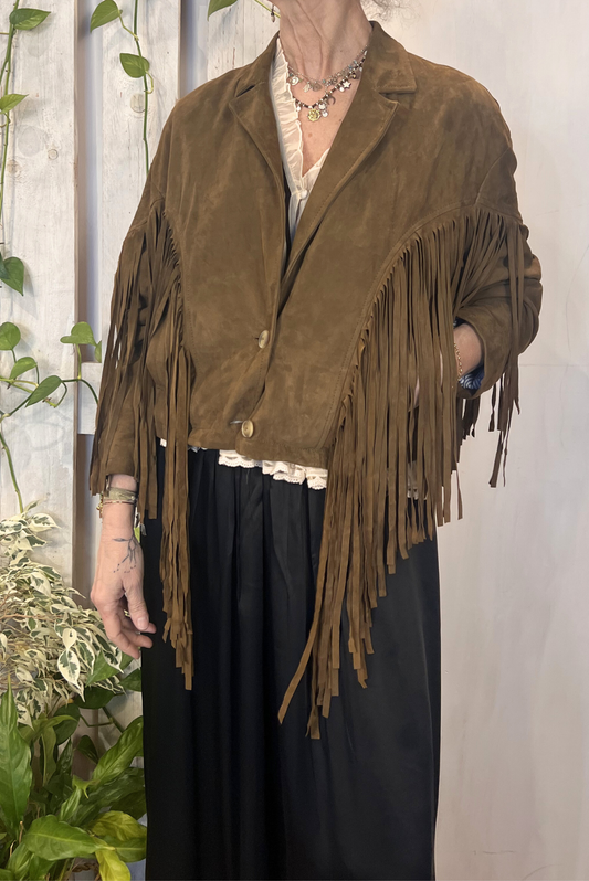 Giubbotto con frange