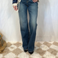 Jeans Blue slim svasato