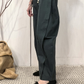 Pantalone balloon con cintura in pelle