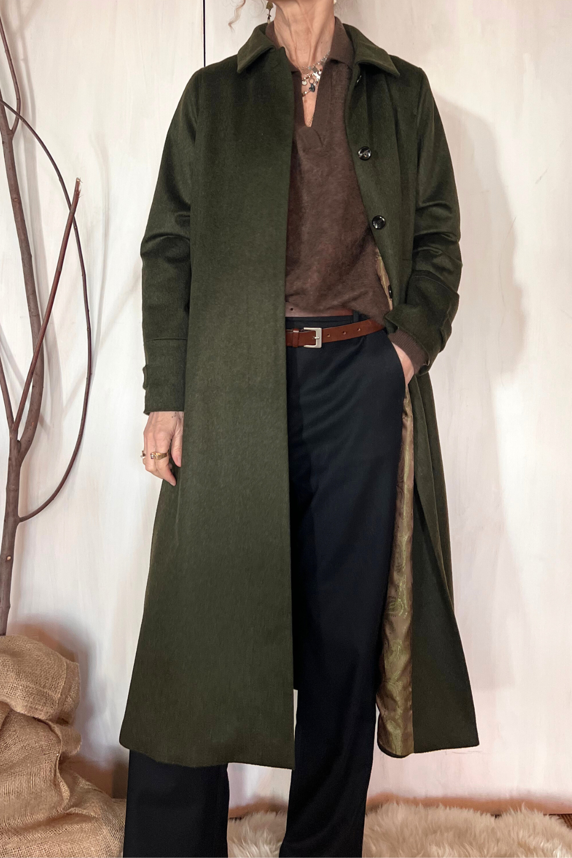 Cappotto Huberta in lana