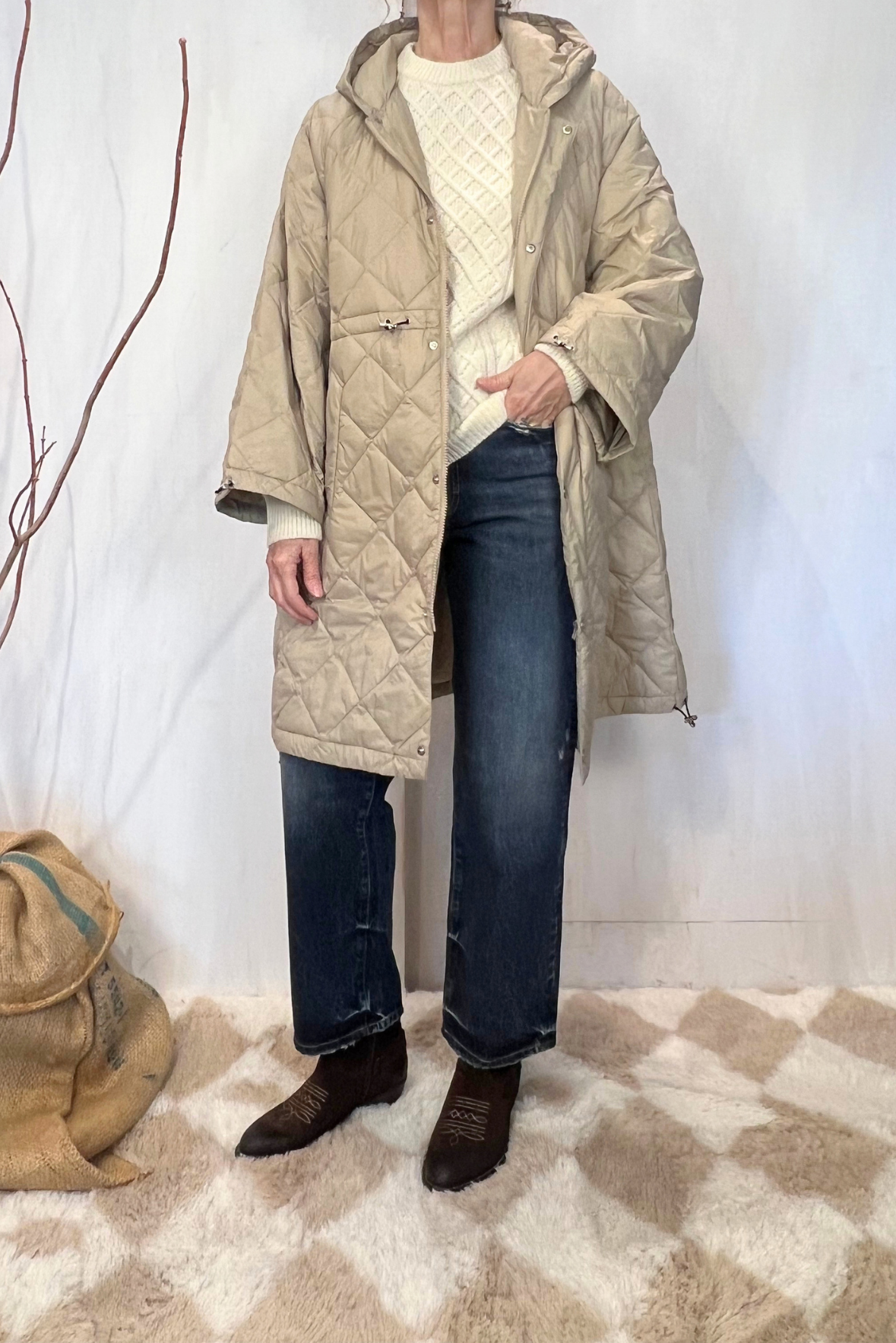 Parka over trapuntato