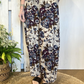 Pantalone a fantasia con ricami