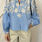Camicia con ricami
