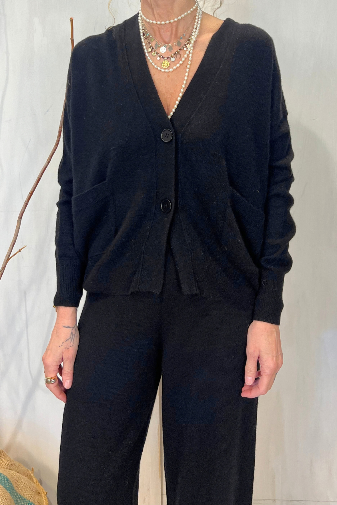 Cardigan in cashmere