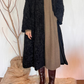 Cappotto over in lana effetto pelliccia