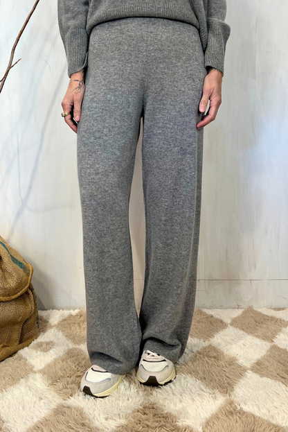 Pantalone palazzo in cachmere