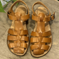 Sandalo in pelle