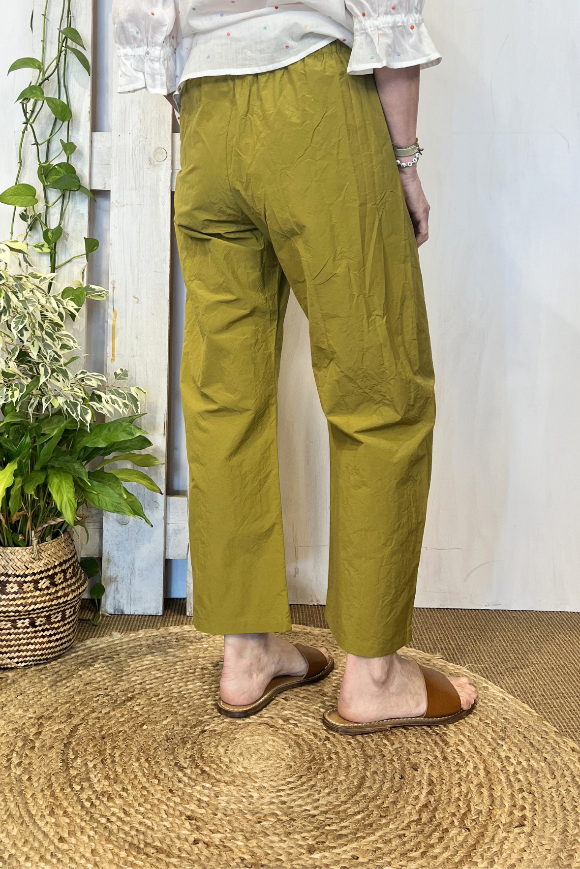 Pantalone in popeline