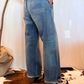 Jeans carpenter con cintura