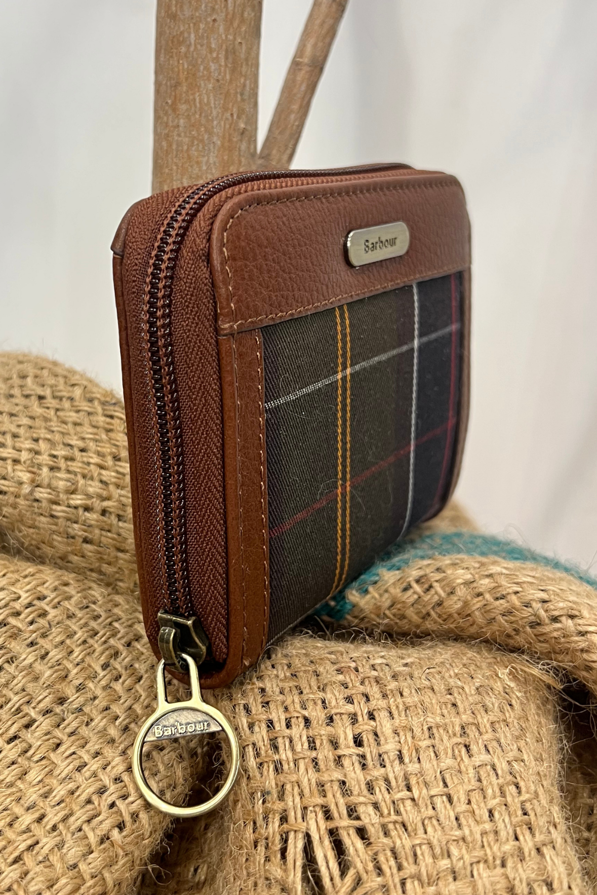 Portafoglio Daphne tartan