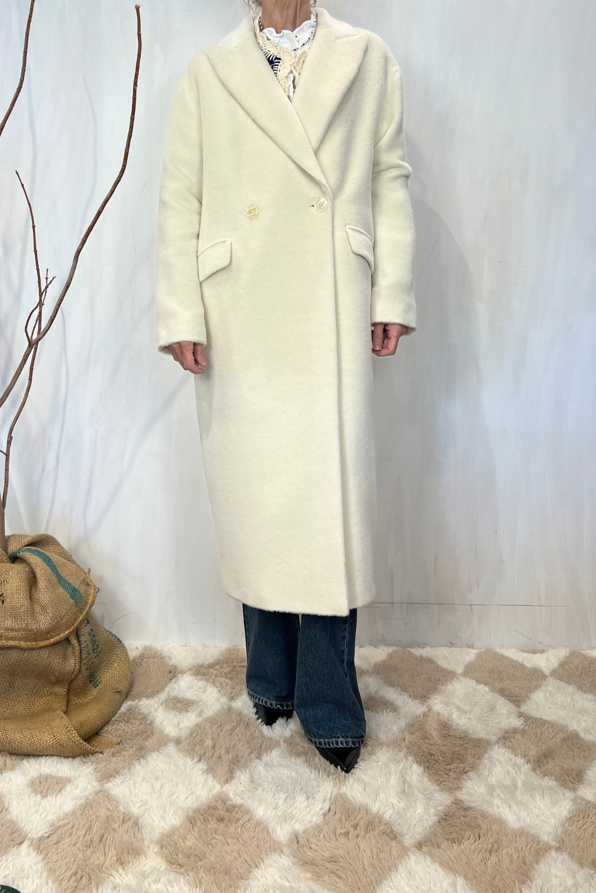 Cappotto Linden over in alpaca