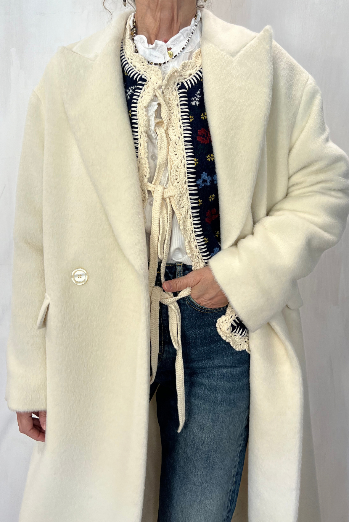 Cappotto Linden over in alpaca