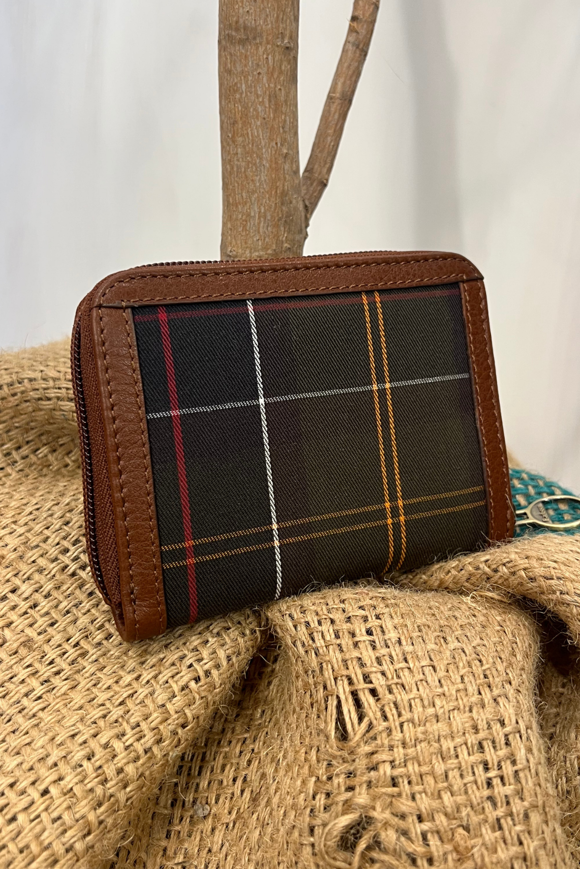 Portafoglio Daphne tartan