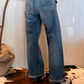 Jeans carpenter con cintura