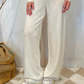 Pantalone palazzo in cachmere