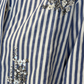 Camicia a righe con paillettes