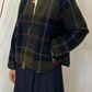 Bomber orsetto tartan