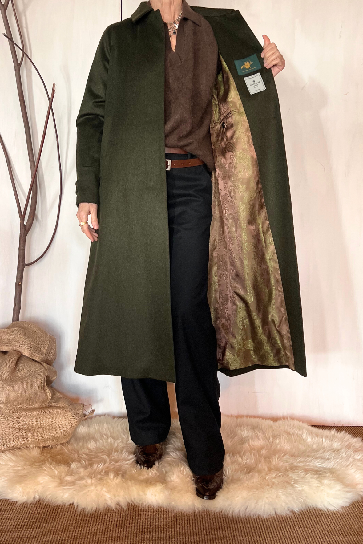 Cappotto Huberta in lana