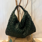 Borsa Atena in pelle intrecciata