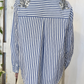 Camicia a righe con paillettes