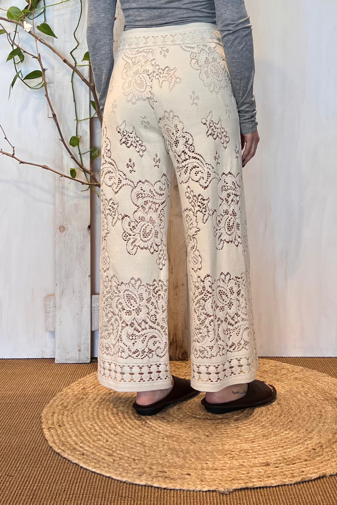 Pantalone in pizzo