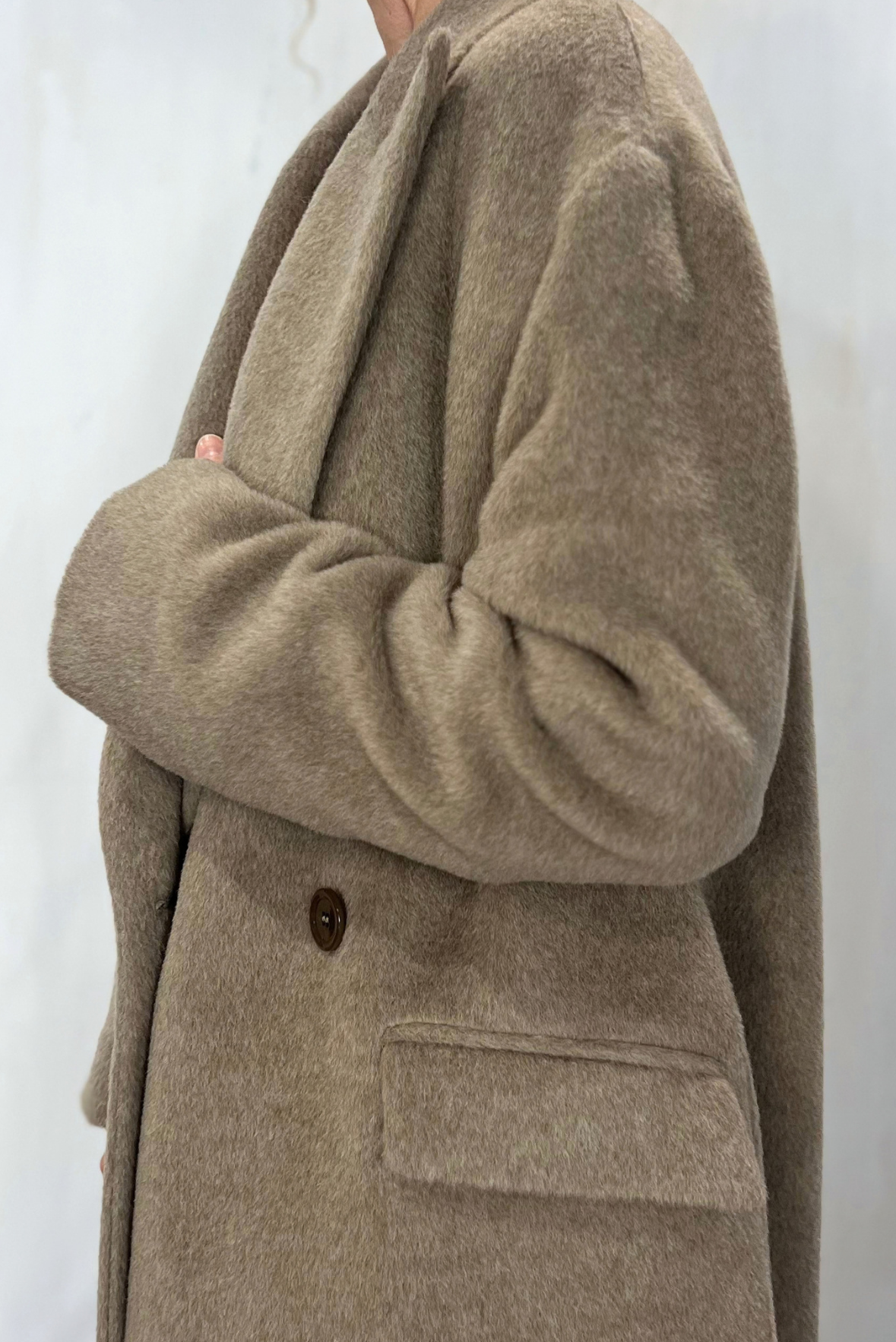 Cappotto Linden in alpaca over