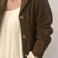 Blazer scamosciato