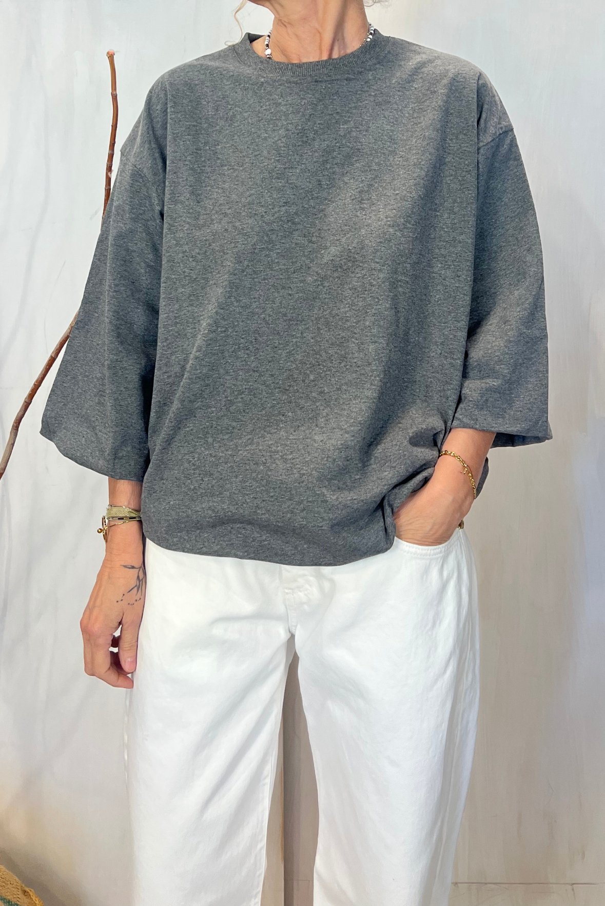 T-shirt over doppiata