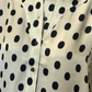 Camicia a pois misto seta
