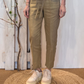 Pantalone jogging in lino