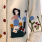 Cardigan con ricami