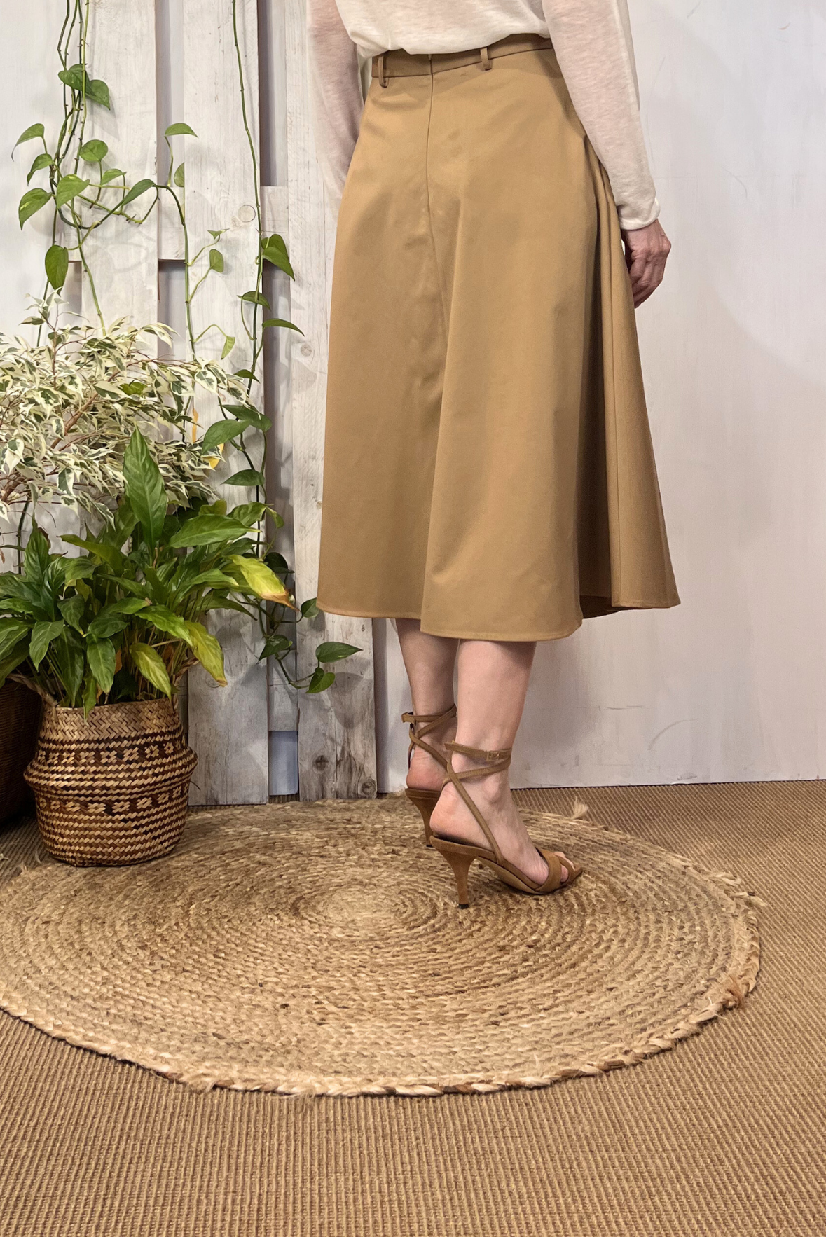 Gonna in tela pesante