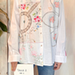 Camicia coreana con ricami