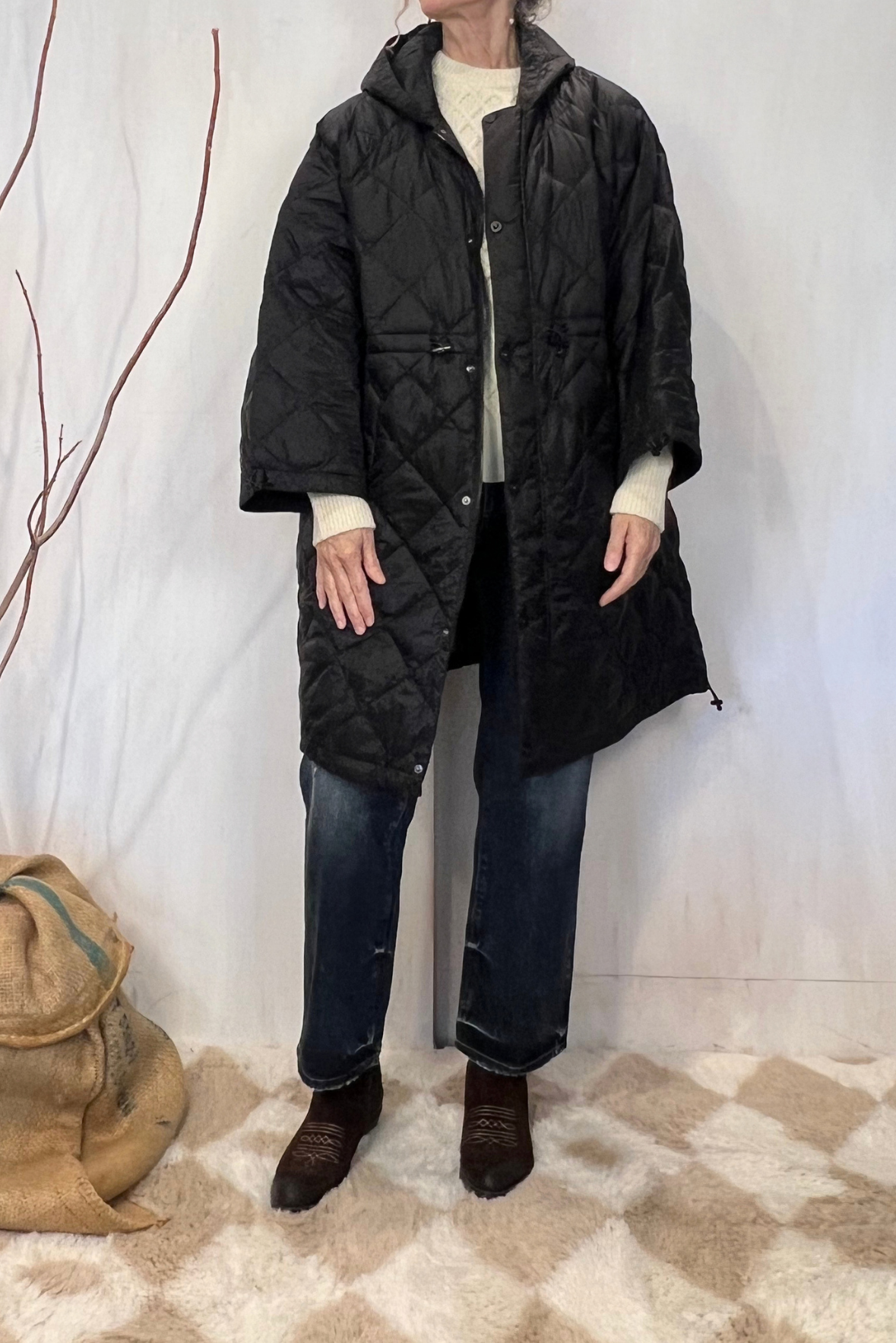 Parka over trapuntato