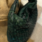 Borsa Atena in pelle intrecciata