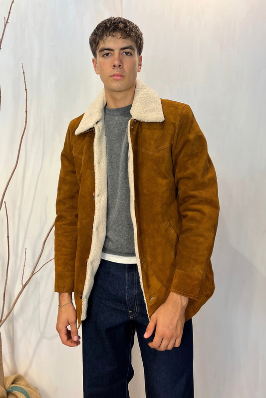 Giubbotto Caravan Buffalo in suede